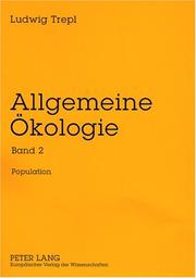 Cover of: Population (Allgemeine Okologie) by Ludwig Trepl