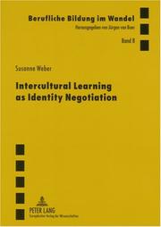 Cover of: Intercultural Learning As Identity Negotiation (Berufliche Bildung Im Wandel)