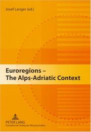 Cover of: Euroregions: The Alps-adriatic Context