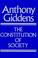Cover of: The Constitution of Society