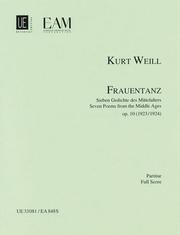 Cover of: Frauentanz, Op. 10 | Jurgen Selk