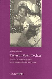Cover of: Die unerhörten Töchter by Silvia Kronberger