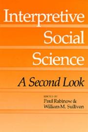 Cover of: Interpretive Social Science: A Second Look