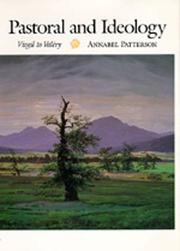 Cover of: Pastoral and ideology by Annabel M. Patterson