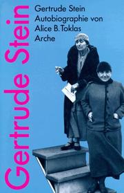 Cover of: Autobiographie von Alice B. Toklas.