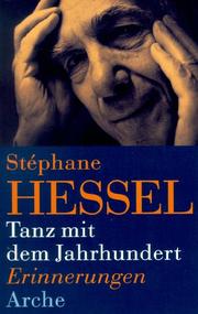 Cover of: Tanz mit dem Jahrhundert by Stéphane Hessel