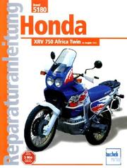 Cover of: Honda XRV 750 Africa Twin ab Baujahr 1993.