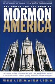 Cover of: Mormon America by Richard Ostling, Joan K. Ostling