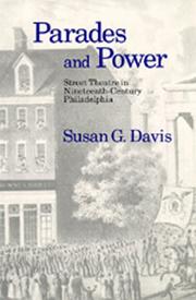 Cover of: Parades and power | Susan G. Davis