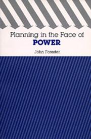 Cover of: Planning in the face of power