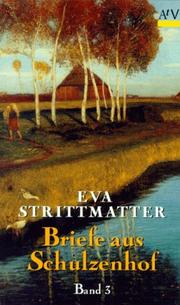 Cover of: Briefe aus Schulzenhof III. by Eva Strittmatter