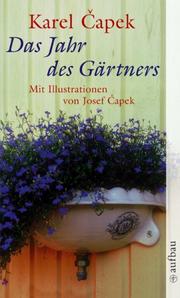 Cover of: Das Jahr des Gärtners.