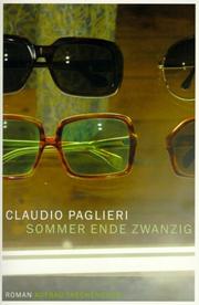 Cover of: Sommer Ende Zwanzig. by Claudio Paglieri