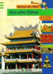 Cover of: Wissen der Welt. Das alte China.