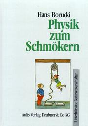 Cover of: Physik zum Schmökern.