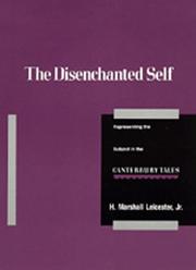 Cover of: The disenchanted self by H. Marshall Leicester