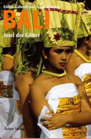 Cover of: Bali. Insel der Götter.