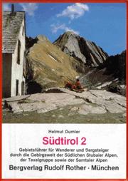 Cover of: Südtirol 2. Gebietsführer.