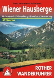 Cover of: Wiener Hausberge. Rother Wanderführer.