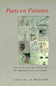 Cover of: Poets on Painters: Essays on the Art of Painting by Twentieth-Century Poets