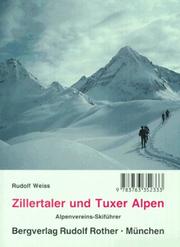 Cover of: Zillertaler and Tuxer Alps Ski Guide