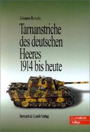 Cover of: Tarnanstriche des deutschen Heeres von 1914 bis heute.