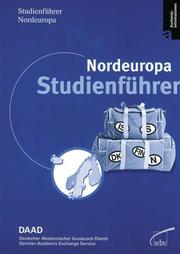 Cover of: Studienführer Nordeuropa. by Karl-Ludwig Wetzig