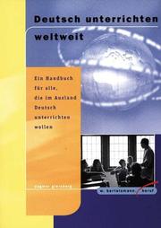 Cover of: Deutsch unterrichten weltweit.