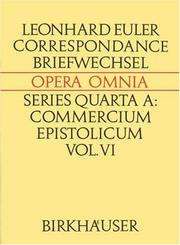 Cover of: Correspondance de Leonhard Euler avec P.-L. M. de Maupertuis et Frederic II by Leonhard Euler