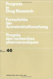 Cover of: Progress in Drug Research 46 (Progress in Drug Research)