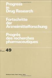 Cover of: Progress in Drug Research, Volume 49 (Progress in Drug Research)