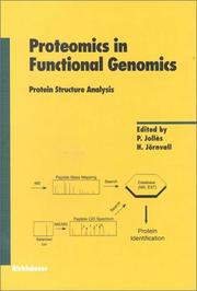 Proteomics in functional genomics