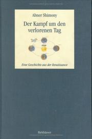 Cover of: Tibaldo - Kampf um den verlorenen Tag by Abner Shimony