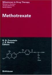 Cover of: Methotrexate (Milestones in Drug Therapy) by 