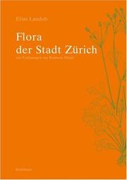 Cover of: Flora der Stadt Zürich: (1984-1998)