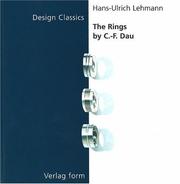 Cover of: Die Ringe von C.-F.Dau (Design-Klassiker (dt) (Birkhäuser)) by Hans-Ulrich Lehmann