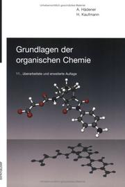 Cover of: Grundlagen der organischen Chemie