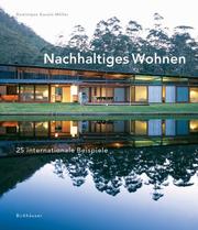 Cover of: Nachhaltiges Wohnen by Dominique Gauzin-Müller