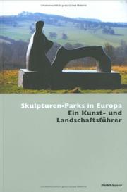 Cover of: Skulpturen-Parks in Europa: Ein Kunst- und Landschaftsführer
