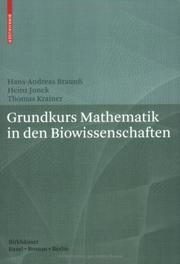 Cover of: Grundkurs Mathematik in den Biowissenschaften