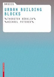Cover of: Basics Urban Building Blocks (Basics)