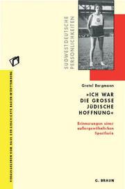 Cover of: 'Ich war die große jüdische Hoffnung'. Erinnerungen einer außergewöhnlichen Sportlerin.