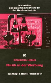 Cover of: Musik in der Werbung.