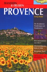 Cover of: Wandern & Erleben, Provence