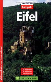 Cover of: Eifel. Mit Mosel- Höhenweg.