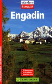 Cover of: Engadin. Mit Tourenkarten zum Heraustrennen.