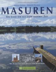 Cover of: Masuren - Einst und jetzt. Ein Land wie aus einer anderen Zeit.