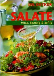 Cover of: Salate. Frisch, knackig und deftig