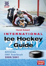Cover of: International Ice Hockey Guide 2001. Official IIHF Yearbook 2000/2001.