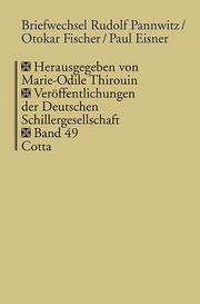 Cover of: Briefwechsel Rudolf Pannwitz/Otokar Fischer/Paul Eisner by Rudolf Pannwitz